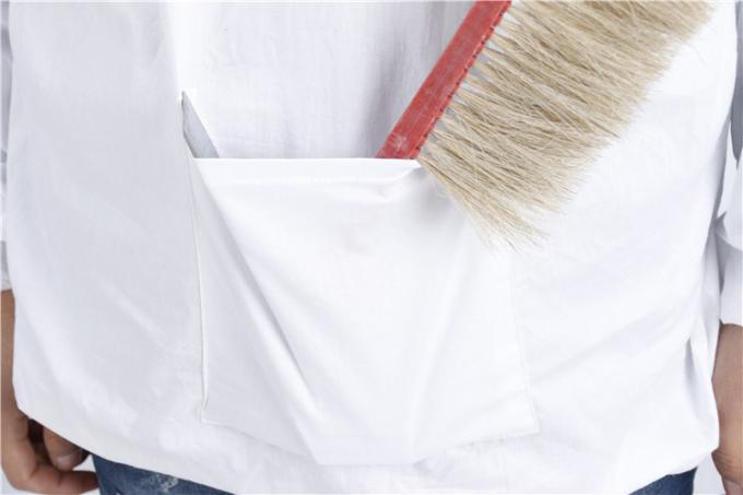 Media chaqueta blanca de la protección de la apicultura del cuerpo de Brown para el apicultor