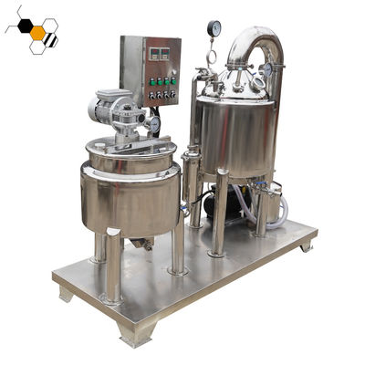 Concentración Honey Filter Machine del espesamiento Honey Processing Machine 80L