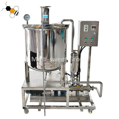 Diámetro de acero inoxidable de 1.5KW Honey Filtering Machine los 69cm