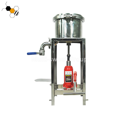 máquina de la prensa del panal de los 23cm Honey Separation Beeswax Machine Manual